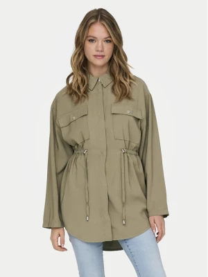 ONLY Kurtka koszulowa Nadine 15308614 Khaki Regular Fit