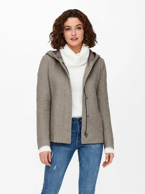 ONLY Kurtka przejściowa w kolorze szarobrązowym rozmiar: M