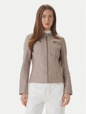 ONLY Kurtka z imitacji skóry Bandit 15081400 Beżowy Regular Fit