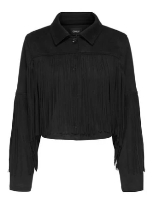 ONLY Kurtka z imitacji skóry Diane 15354896 Czarny Regular Fit