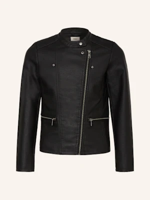 Only Kurtka Z Imitacji Skóry schwarz