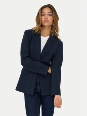 ONLY Marynarka Raven 15357457 Granatowy Slim Fit