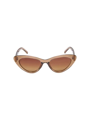 ONLY Okulary przeciwsłoneczne w kolorze jasnobrązowym rozmiar: onesize