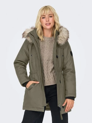 ONLY Parka w kolorze khaki rozmiar: XS