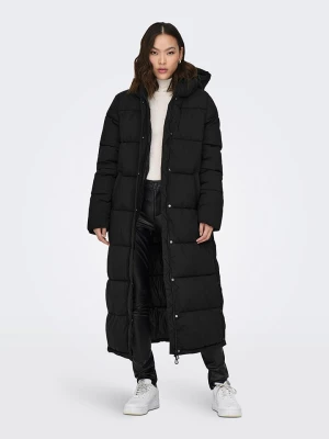 ONLY Płaszcz pikowany "Lann" w kolorze czarnym rozmiar: L