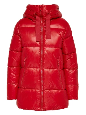 ONLY Płaszcz pikowany "Scarlett" w kolorze czerwonym rozmiar: XS