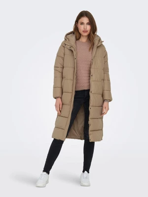 ONLY Płaszcz pikowany w kolorze brązowym rozmiar: XL