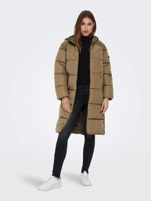 ONLY Płaszcz pikowany w kolorze khaki rozmiar: XL