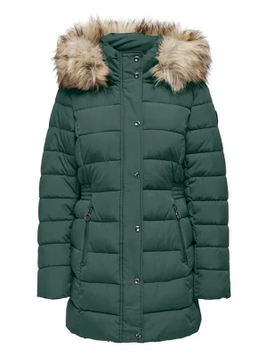 ONLY Płaszcz pikowany w kolorze zielonym rozmiar: L