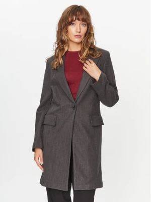 ONLY Płaszcz przejściowy Nancy 15292832 Szary Regular Fit
