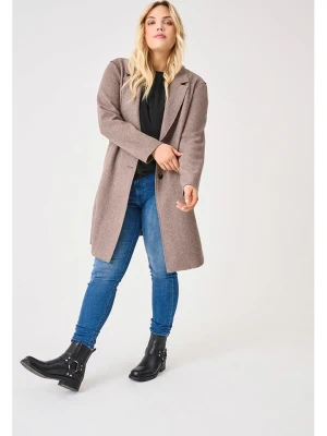 ONLY Płaszcz przejściowy w kolorze szarobrązowym rozmiar: M-46/48