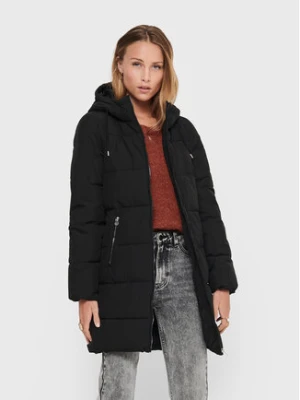 ONLY Płaszcz zimowy Dolly 15205369 Czarny Regular Fit