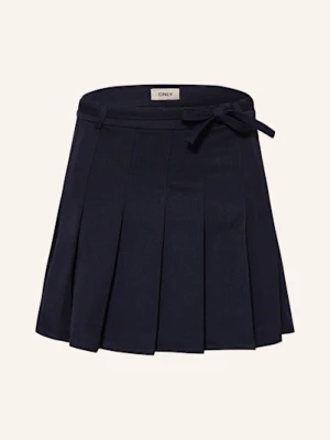 Only Plisowana Spódnica blau