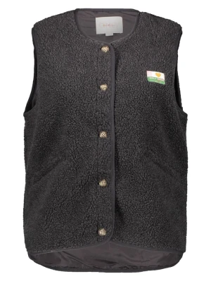 ONLY Pluszowa kamizelka w kolorze antracytowym rozmiar: XL