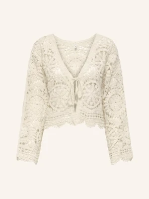 Only Pokrowiec Z Dzianiny weiss