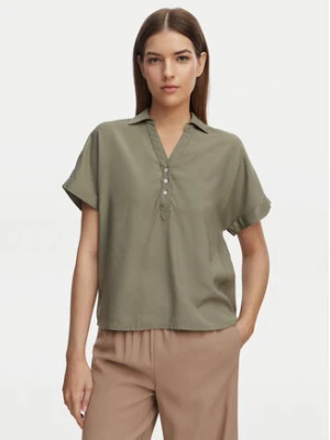 ONLY Polo Aris 15364279 Zielony Loose Fit