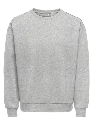 ONLY & SONS Bluza "Dane" w kolorze jasnoszarym rozmiar: XL