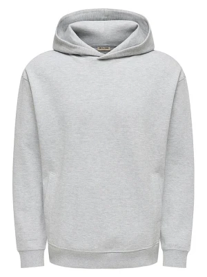 ONLY & SONS Bluza "Dane" w kolorze jasnoszarym rozmiar: S