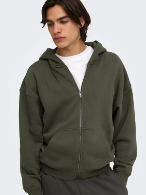 ONLY & SONS Bluza w kolorze khaki rozmiar: L