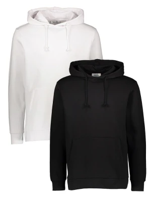 ONLY & SONS Bluzy (2 szt.) w kolorze czarnym i białym rozmiar: M
