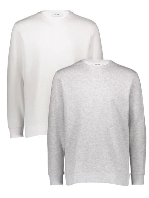 ONLY & SONS Bluzy (2 szt.) w kolorze szarym i białym rozmiar: XXL