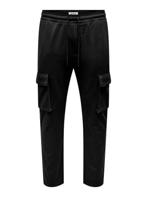 ONLY & SONS Bojówki "Live" w kolorze czarnym rozmiar: M