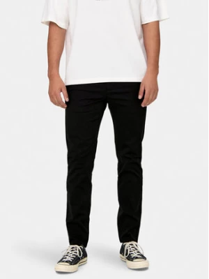 Only & Sons Chinosy Mark Luca 22028144 Czarny Slim Fit