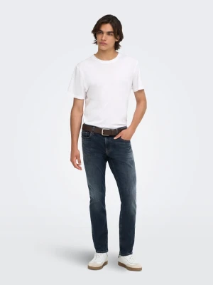 ONLY & SONS Dżinsy "Onsloom" - Slim fit - w kolorze granatowym rozmiar: W34 / L32