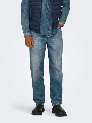 ONLY & SONS Dżinsy - Regular fit - w kolorze niebieskim rozmiar: W32/L30