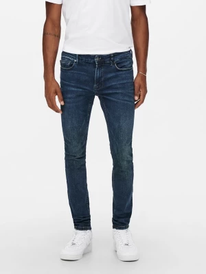 ONLY & SONS Dżinsy - Skinny fit - w kolorze granatowym rozmiar: W29/L32