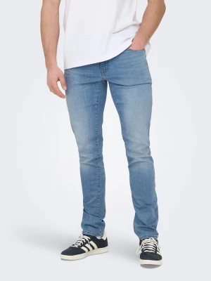 ONLY & SONS Dżinsy - Slim fit - w kolorze błękitnym rozmiar: W30/L34