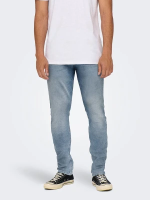 ONLY & SONS Dżinsy - Slim fit - w kolorze błękitnym rozmiar: W32/L34