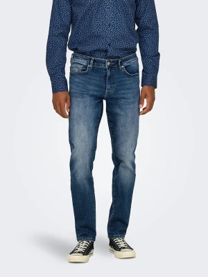 ONLY & SONS Dżinsy - Slim fit - w kolorze niebieskim rozmiar: W28/L30