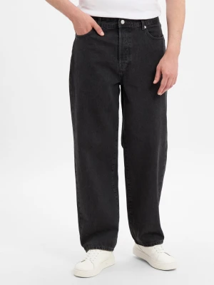 Only&Sons Dżinsy Tai Fade Loose Mężczyźni Bawełna czarny,