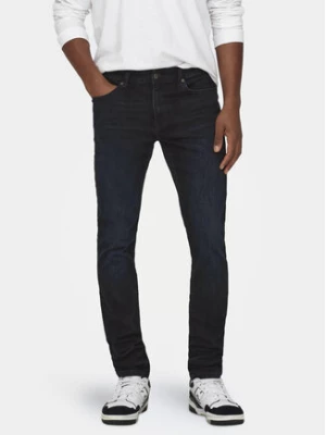 Only & Sons Jeansy Loom 22026921 Granatowy Slim Fit