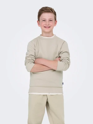 ONLY & SONS Junior Bluza "Ceres" w kolorze beżowym rozmiar: 122/128
