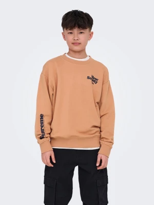 ONLY & SONS Junior Bluza "Tanner" w kolorze pomarańczowym rozmiar: 134/140