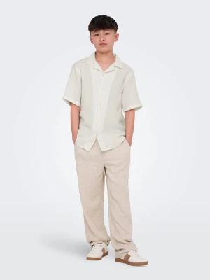 ONLY & SONS Junior Koszula "Kyle" w kolorze białym rozmiar: 152