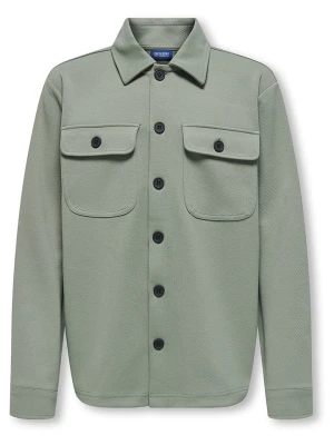 ONLY & SONS Junior Koszula w kolorze zielonym rozmiar: 170/176