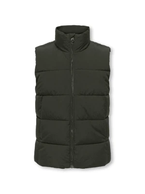 Only&Sons Kamizelka pikowana "Global" w kolorze khaki rozmiar: 134