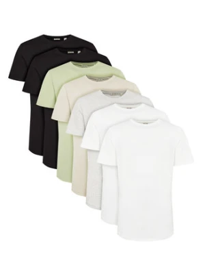 Only & Sons Komplet 7 t-shirtów Jeff 22034804 Kolorowy Regular Fit