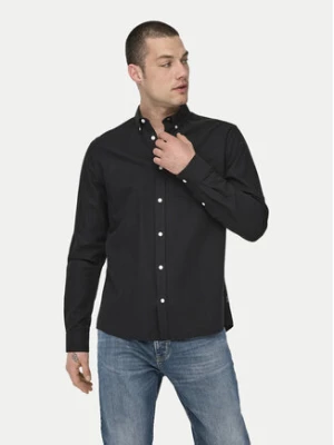 Only & Sons Koszula Alvaro 22006479 Czarny Slim Fit