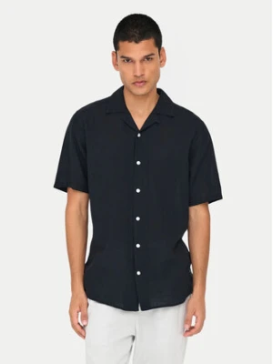 Only & Sons Koszula Caiden 22025116 Czarny Slim Fit