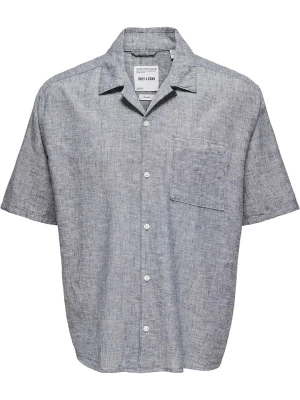 ONLY & SONS Koszula "Caiden" w kolorze szarym rozmiar: M