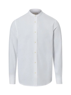 Only&Sons koszula codzienna z lnu Mężczyźni Slim Fit len biały Only & Sons