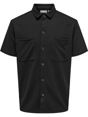 ONLY & SONS Koszula "Kodyl" w kolorze czarnym rozmiar: L