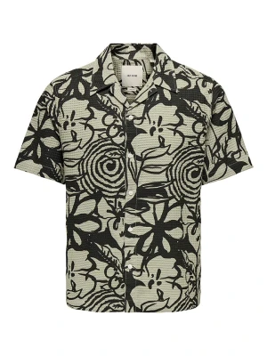 ONLY & SONS Koszula - Regular fit - w kolorze beżowym rozmiar: XXL