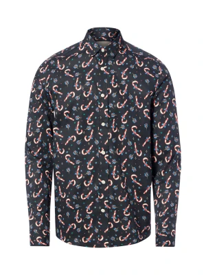 Only&Sons koszula świąteczna - Onsalf Mężczyźni Slim Fit Bawełna czarny | wielokolorowy Only & Sons