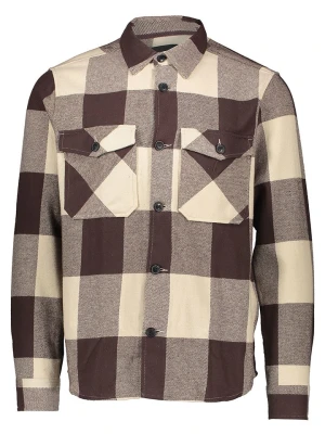 ONLY & SONS Koszula w kolorze brązowo-beżowym rozmiar: L