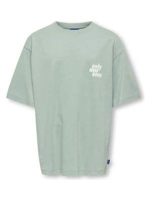 Only&Sons Koszulka "Blake" w kolorze zielonym rozmiar: 158/164